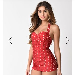 Unique Vintage one piece swimsuit
